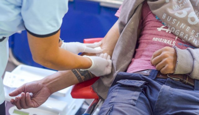 Donación sangre